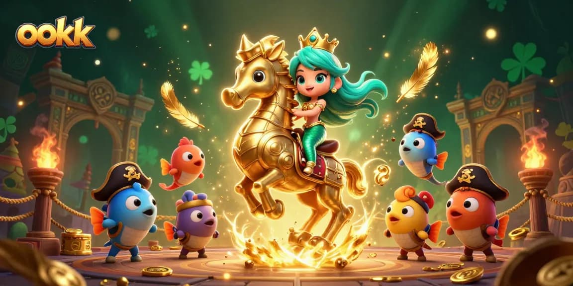 Play exciting games at OOKK, where adventure meets vibrant casino elements!