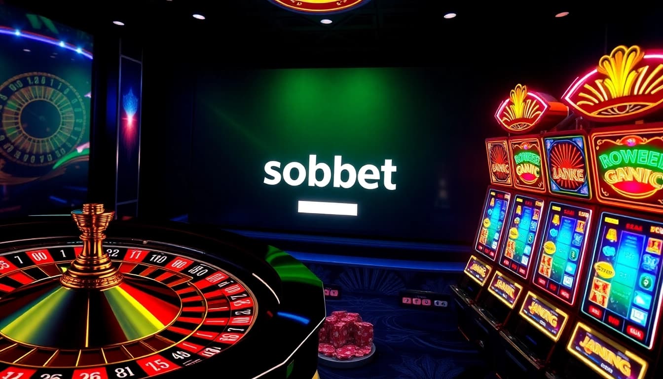Experience the sbobet login terbaru with a sleek interface, vibrant roulette, and polished poker chips.