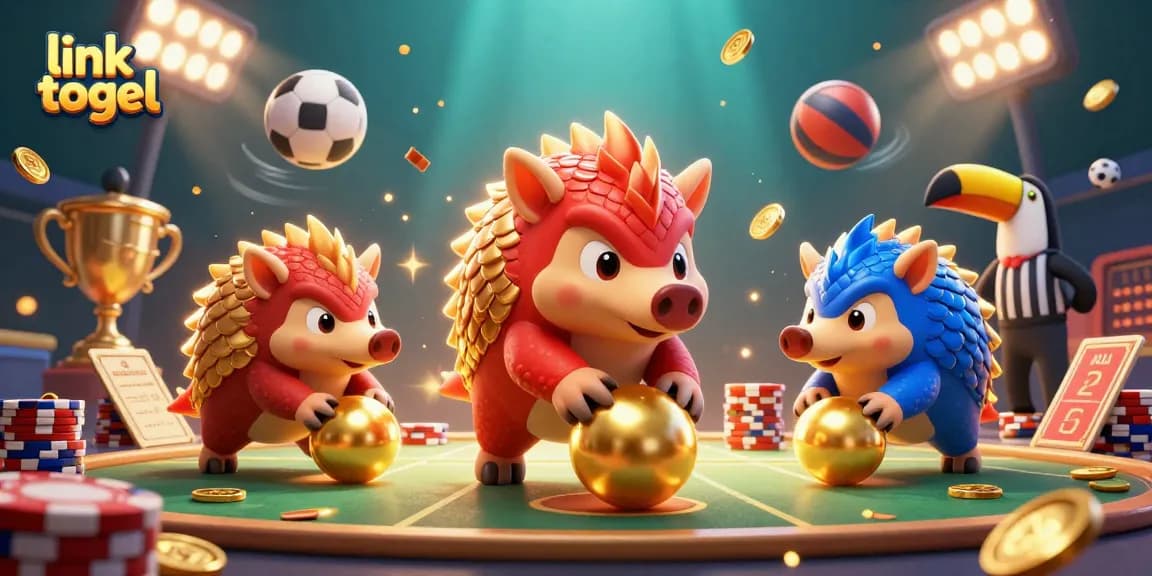 Memenangkan link togel yang menarik dengan penggambaran kartun burung pelatuk yang bertindak sebagai wasit dalam pertandingan.