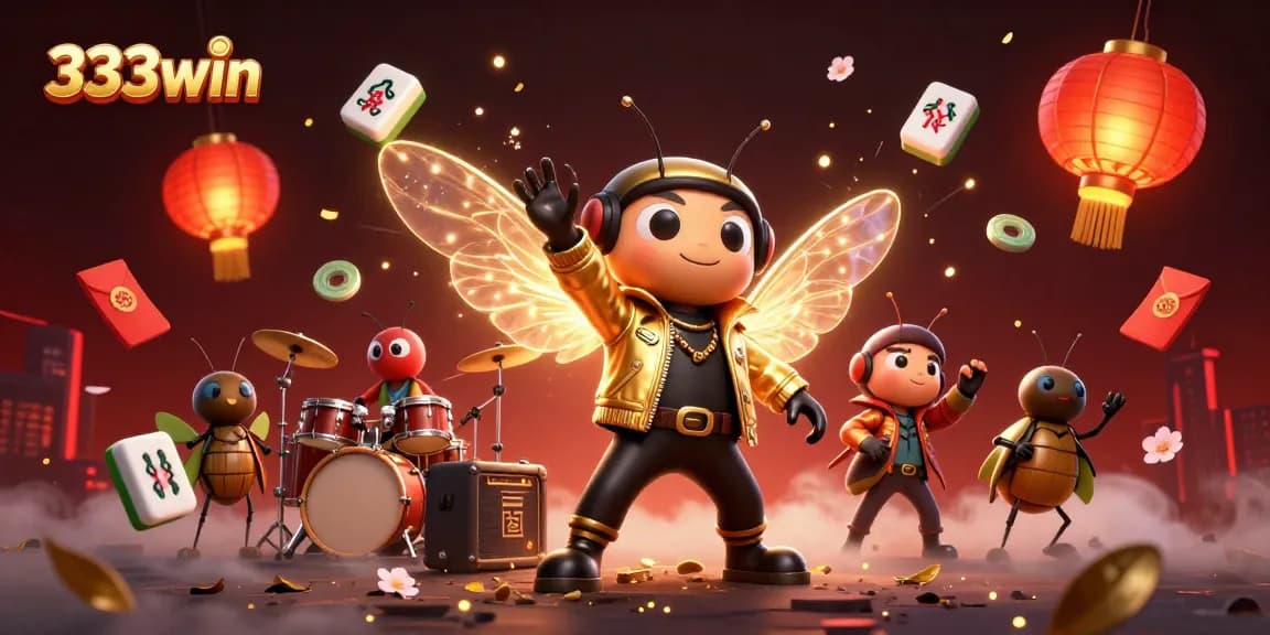 Experience the thrilling world of 333win casino with vibrant characters and dynamic gaming elements.