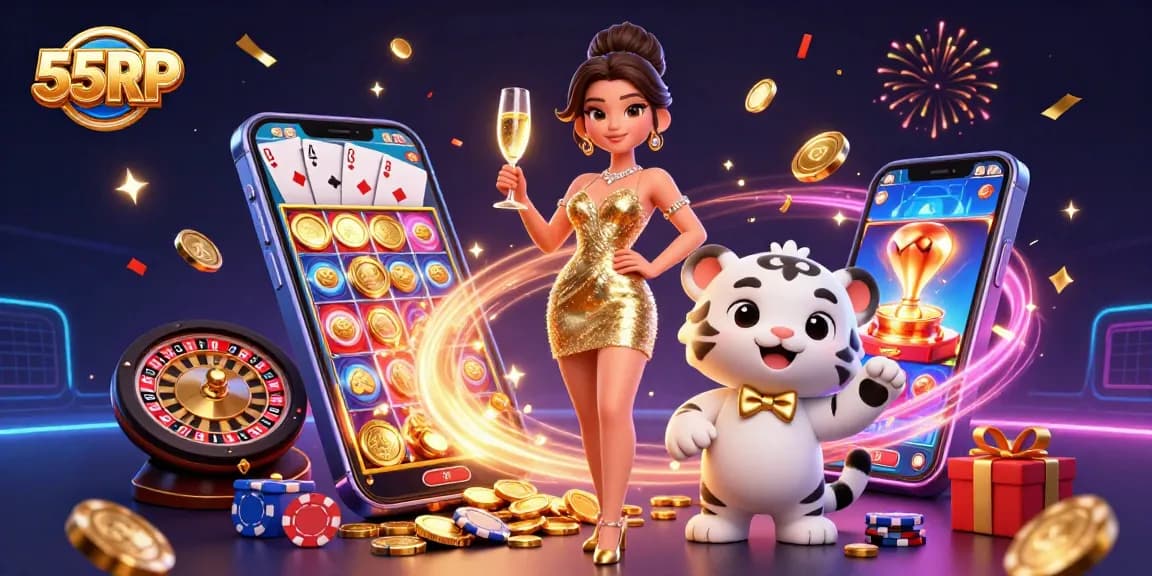 Experience thrilling gameplay with 55RP, featuring exclusive games, bonuses, and dynamic casino elements.
