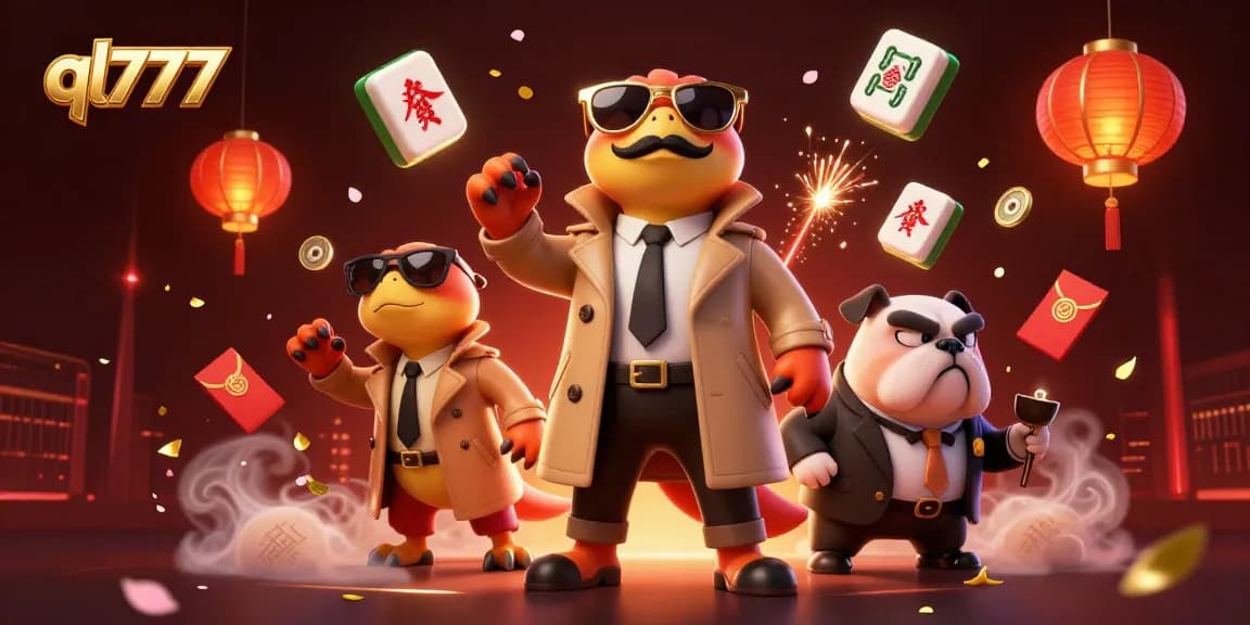 Experience excitement at ql777 with raptors in disguise entering a VIP casino lounge filled with luck and fun.
