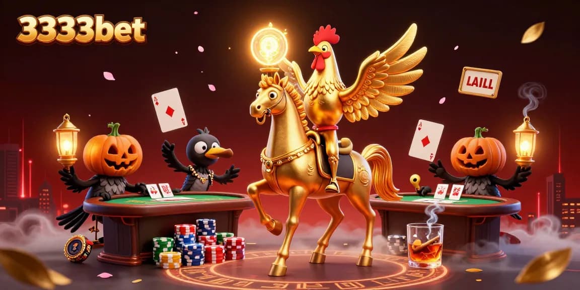 Engage in premium gaming with 3333bet in a vibrant casino featuring unique characters and rich visuals.