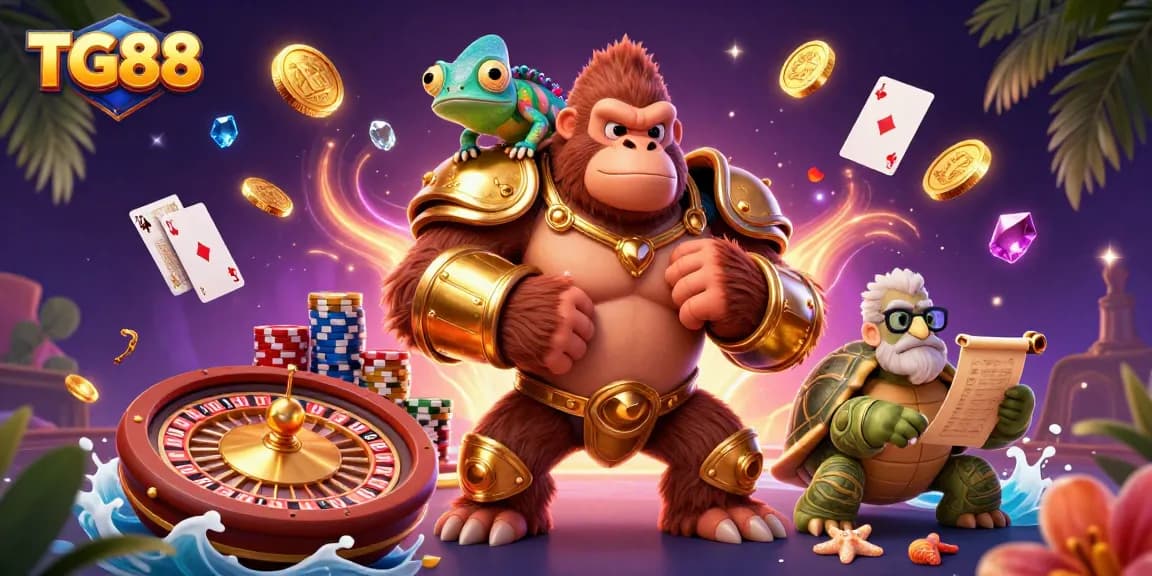 Experience the thrilling world of TG88 live casino with powerful characters and rich gaming elements.