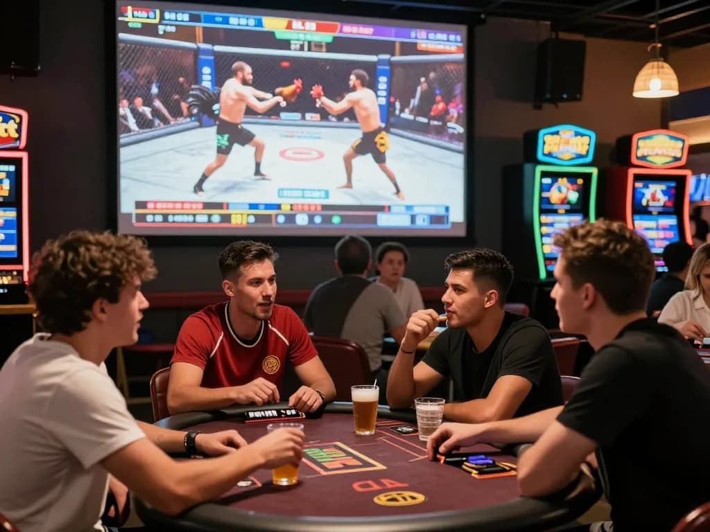 Engaged viewers cheering for their favorite in a live đá gà tre event, capturing the excitement of direct betting