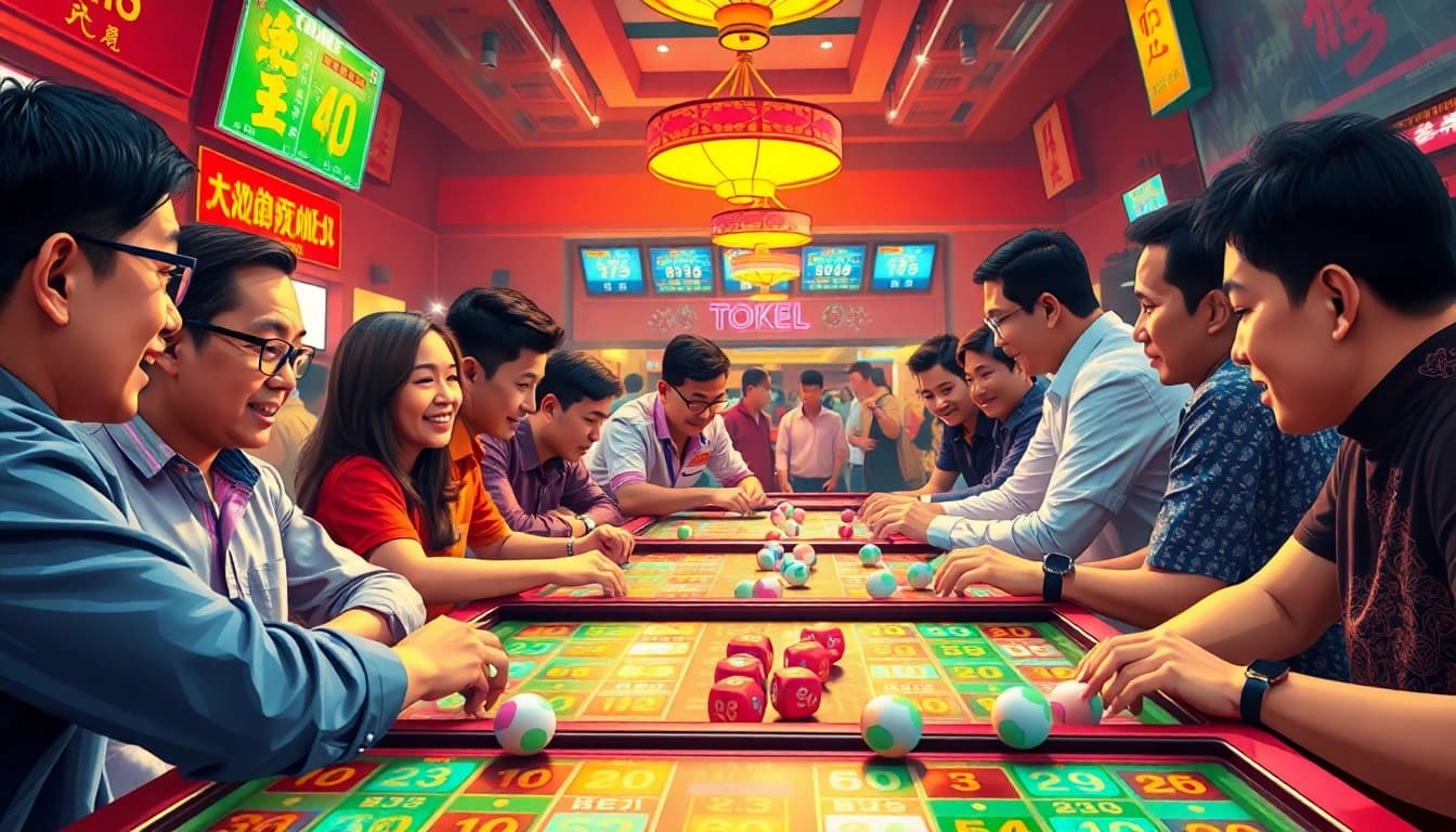 Melihat login yumetoto saat pemain terlibat dalam permainan Togel yang menarik.