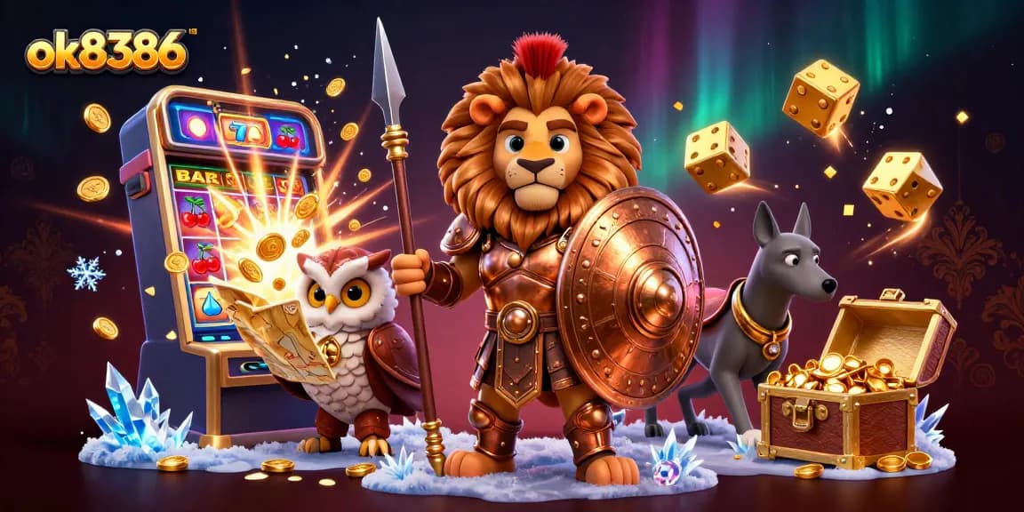 Experience thrilling jackpots and exciting games at ok8386's vibrant online casino.