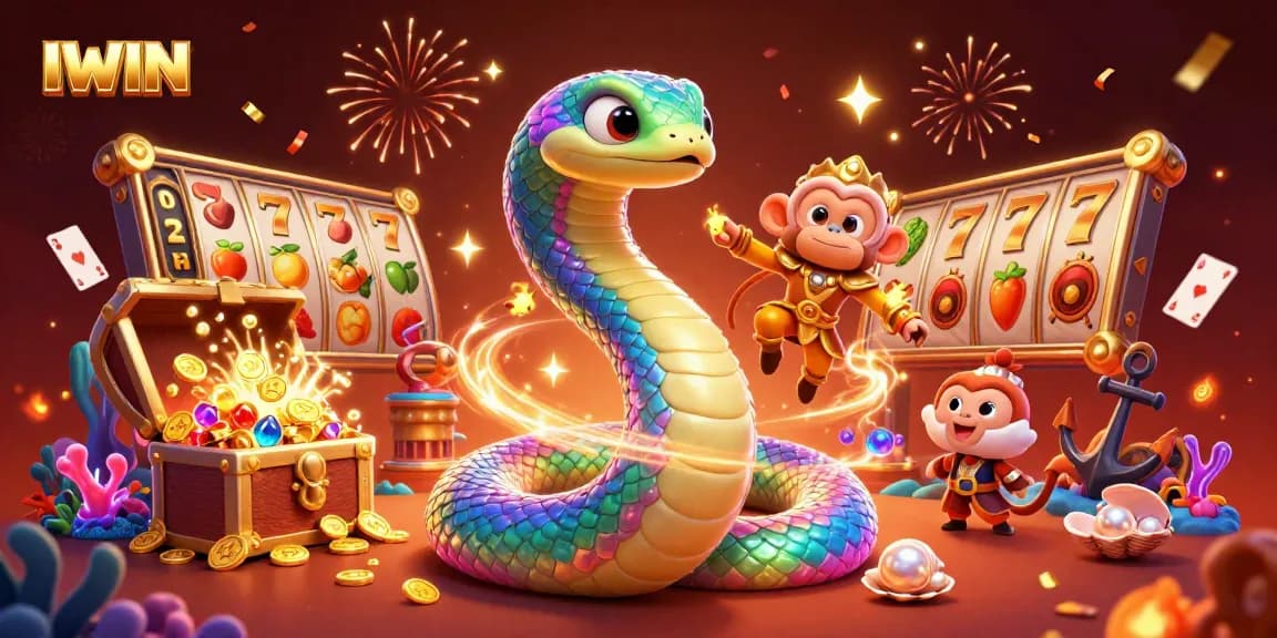 Experience the thrill of IWIN casino gaming with vibrant visuals and dynamic elements.