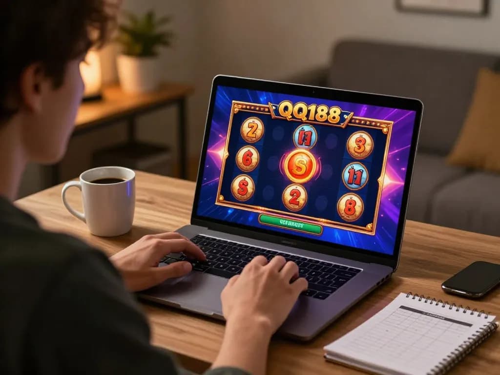 Putar gulungan permainan Slot QQ188 yang berwarna-warni secara online untuk kemenangan mendebarkan dari kantor rumah Anda yang nyaman.