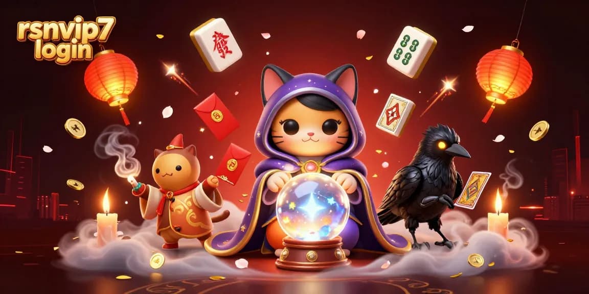 Experience the thrill of rsnvip7 login with vibrant characters and magical gaming elements.
