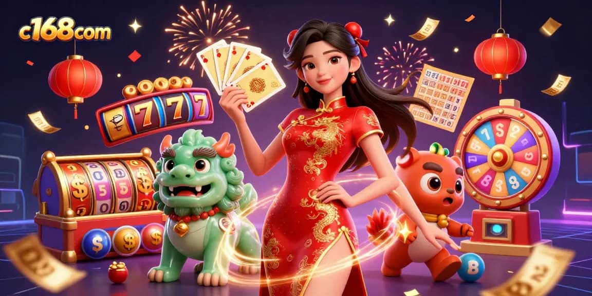 Engage in thrilling gaming with c168com's colorful slot action featuring jackpot and treasure elements.