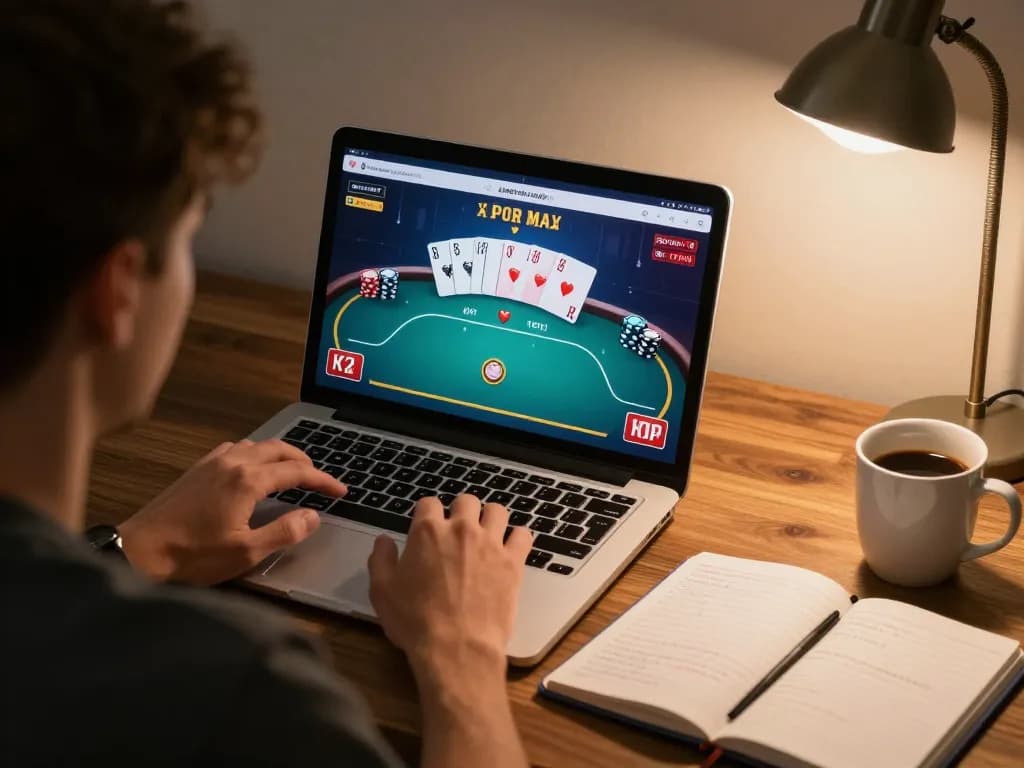 Pemain Deluna4D terlibat dalam strategi poker dengan catatan di rumah