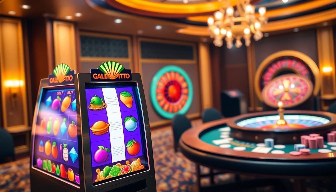 Experience the excitement of a slot demo with vibrant visuals and engaging gameplay at a luxury casino.