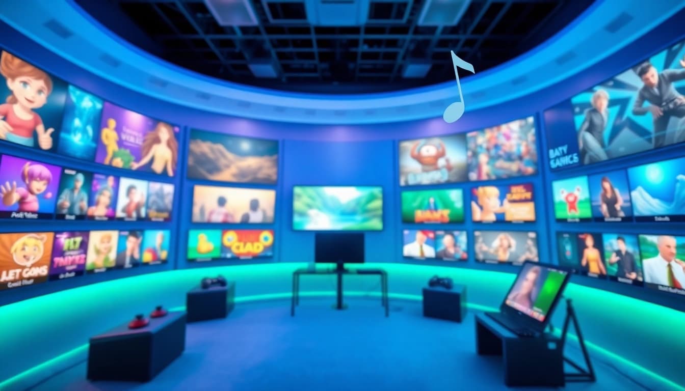 Experience the engaging platform of 399W with colorful gaming visuals and inviting ambiance.