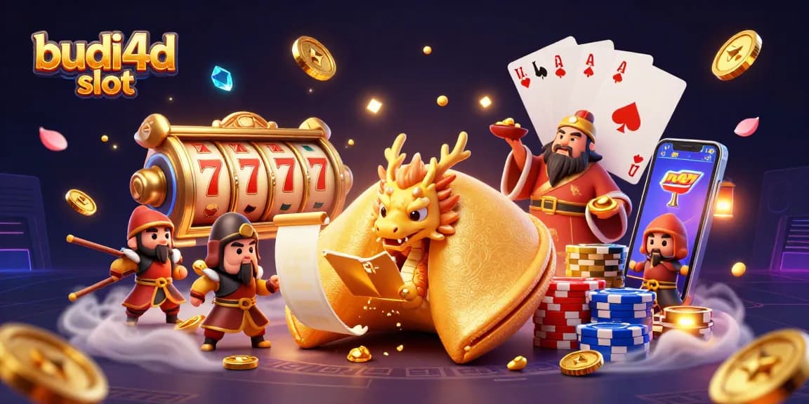 Experience thrilling wins with budi4d slot as golden fortunes unfold amid cascading coins and vibrant gameplay.