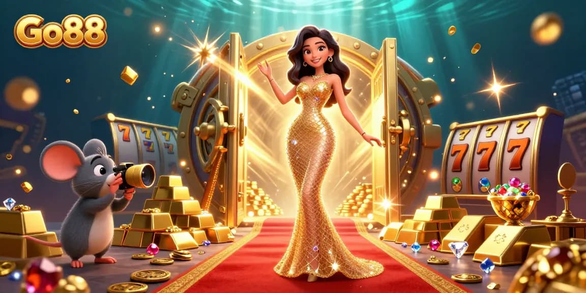 Experience winning gaming thrills at Go88 with captivating slot elements and vibrant visuals.