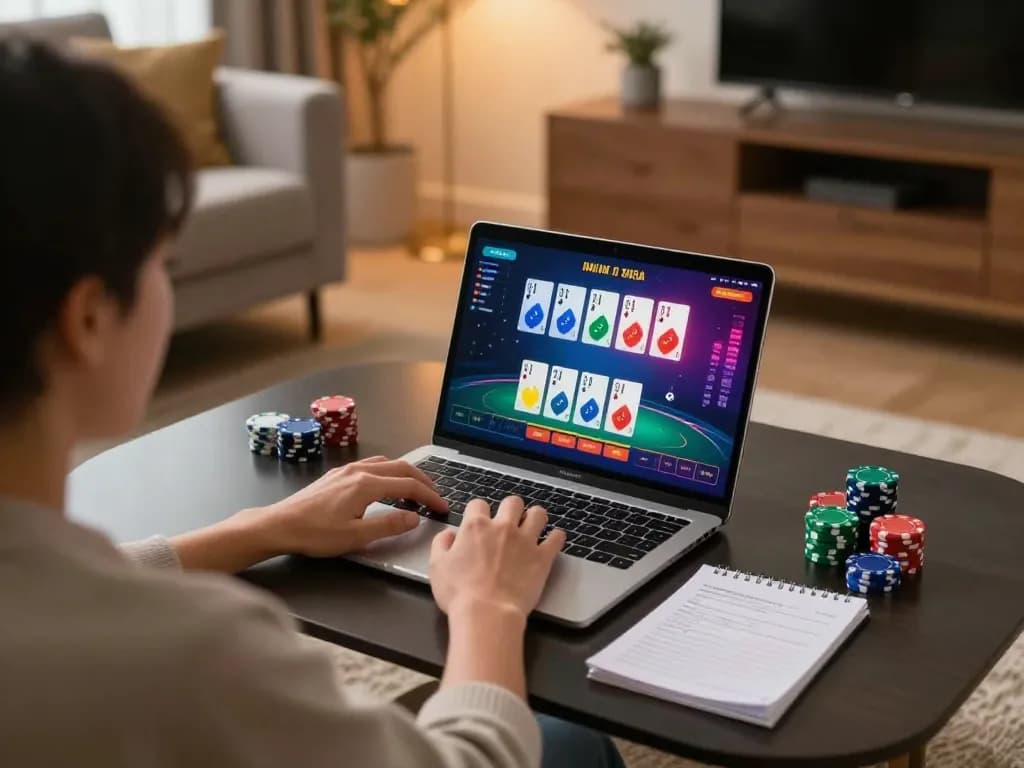 Engaging in online poker at home while exploring OPEN88 gaming strategies and betting options