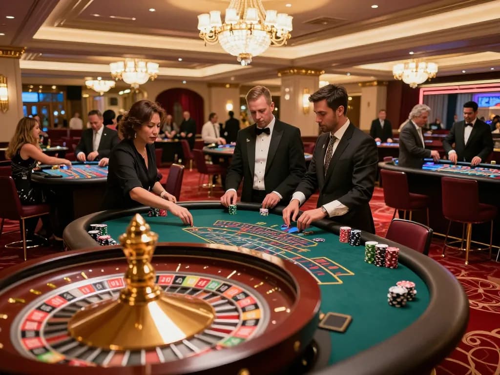 Play exciting table games at s666 casino with vibrant gaming atmosphere and live dealers.