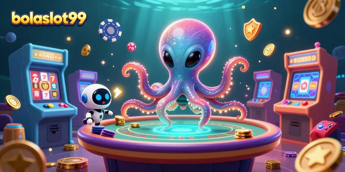 Experience thrilling gaming with bolaslot99's vibrant 3D alien-themed slot games.
