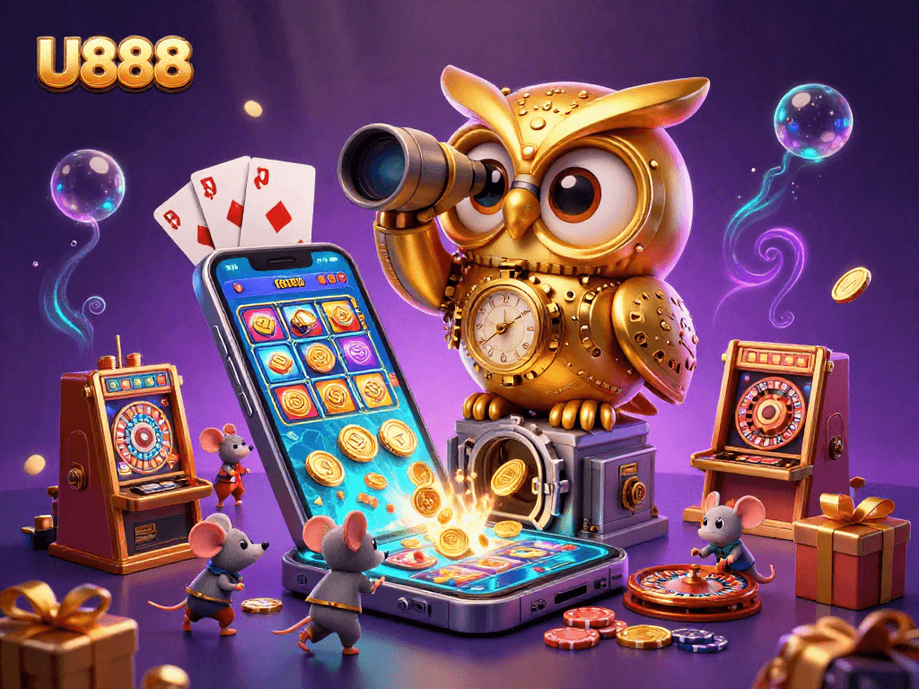 Experience thrilling gameplay at U888 with dynamic casino elements and exciting characters.