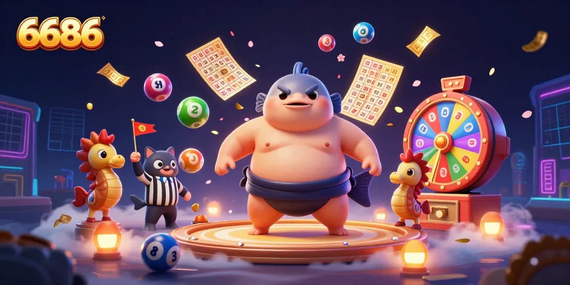 Experience thrilling games at 6686 with vibrant lottery elements and dynamic visuals.