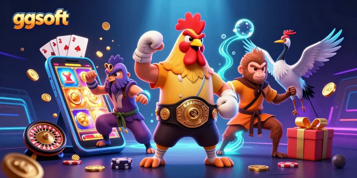 Menangkan hadiah menarik di kasino dengan ggsoft melalui ilustrasi 3D Putri Duyung dan karakter bertarung.