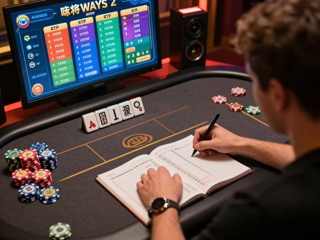 Observasi pola digital mahjong ways 2 di pengaturan permainan di rumah dengan pemain menganalisis statistik RTP dan strategi