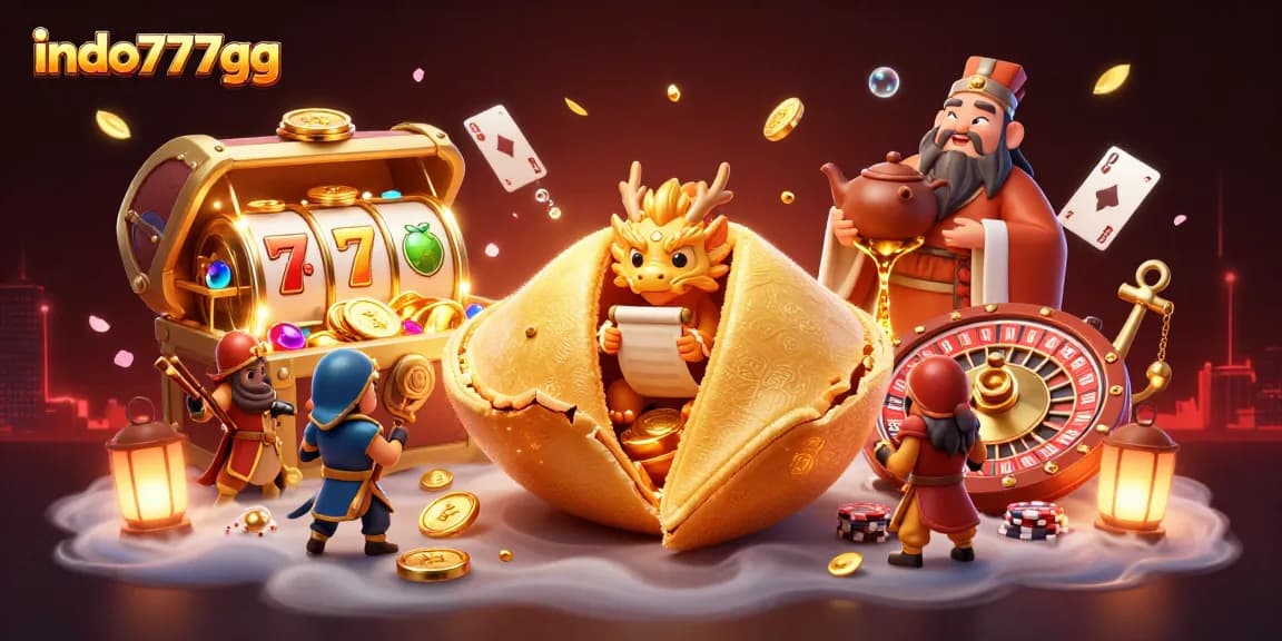Menangkan game di indo777gg dengan keberuntungan yang tersembunyi dalam cookie emas.
