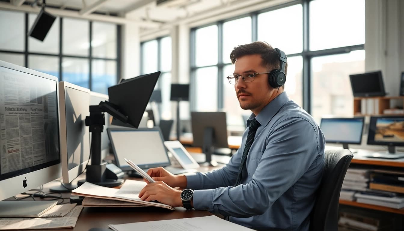 Read up-to-date news and insights at https://leadertimes.com featuring a bustling newsroom.