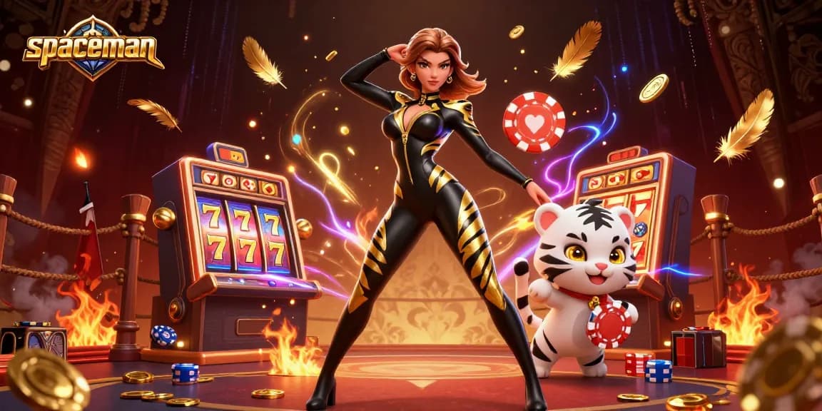 Experience the thrill of spaceman slot gameplay with dynamic reels and vivid character interactions.