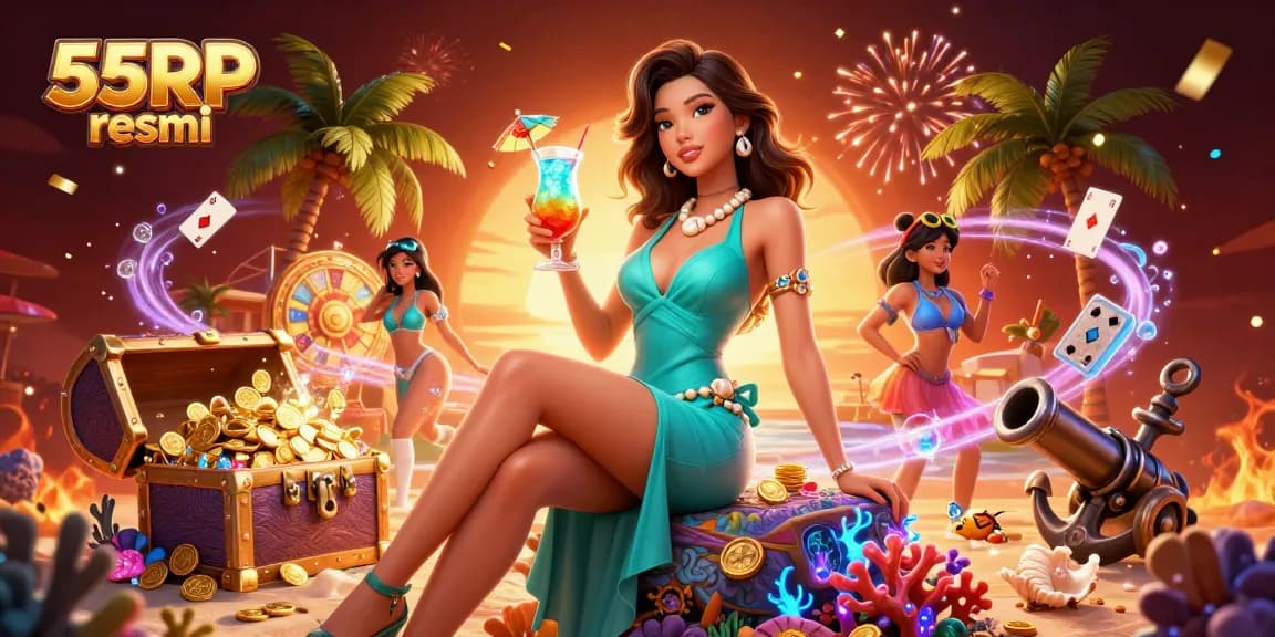 Join the excitement at 55RP resmi with vibrant casino action and rewards amidst stunning visuals.