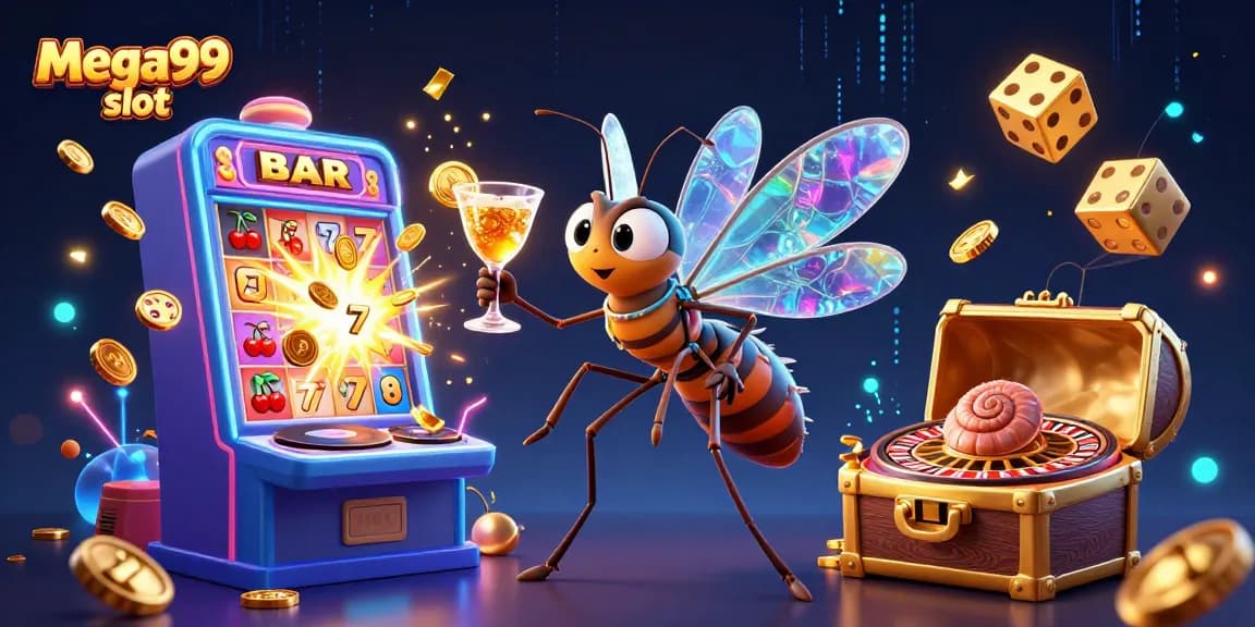 Spin the mega99 slot with excitement as the jackpot bursts into coins and golden symbols.