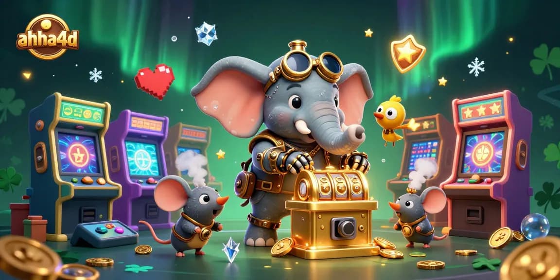 Experience thrilling wins at ahha4d with exciting slot machine action and vibrant game elements.