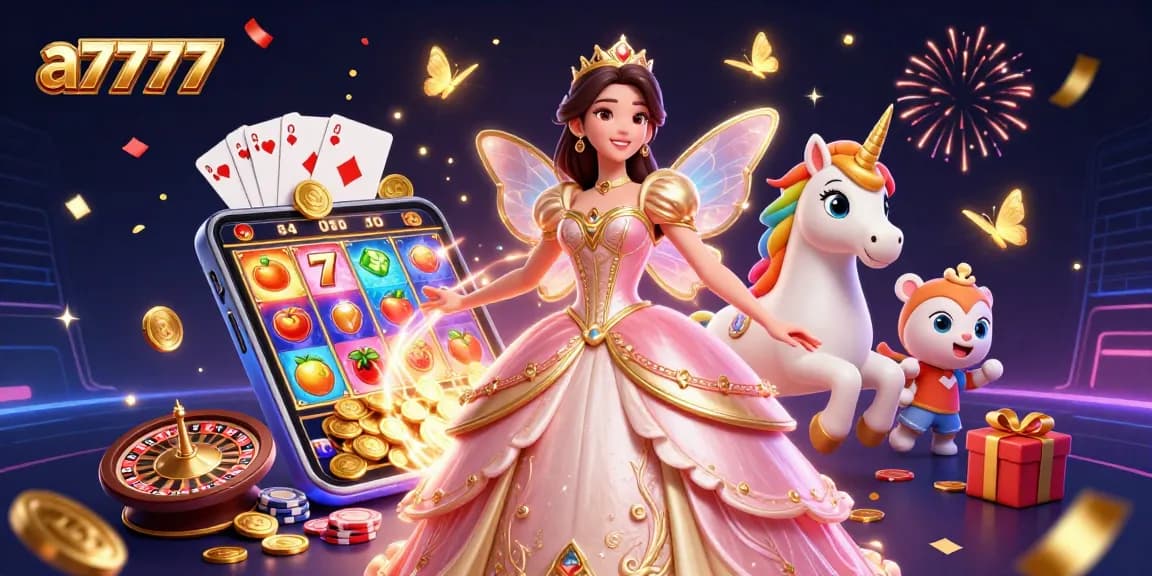 Experience thrilling wins with a7777 slot game featuring glamorous characters and stunning casino elements.