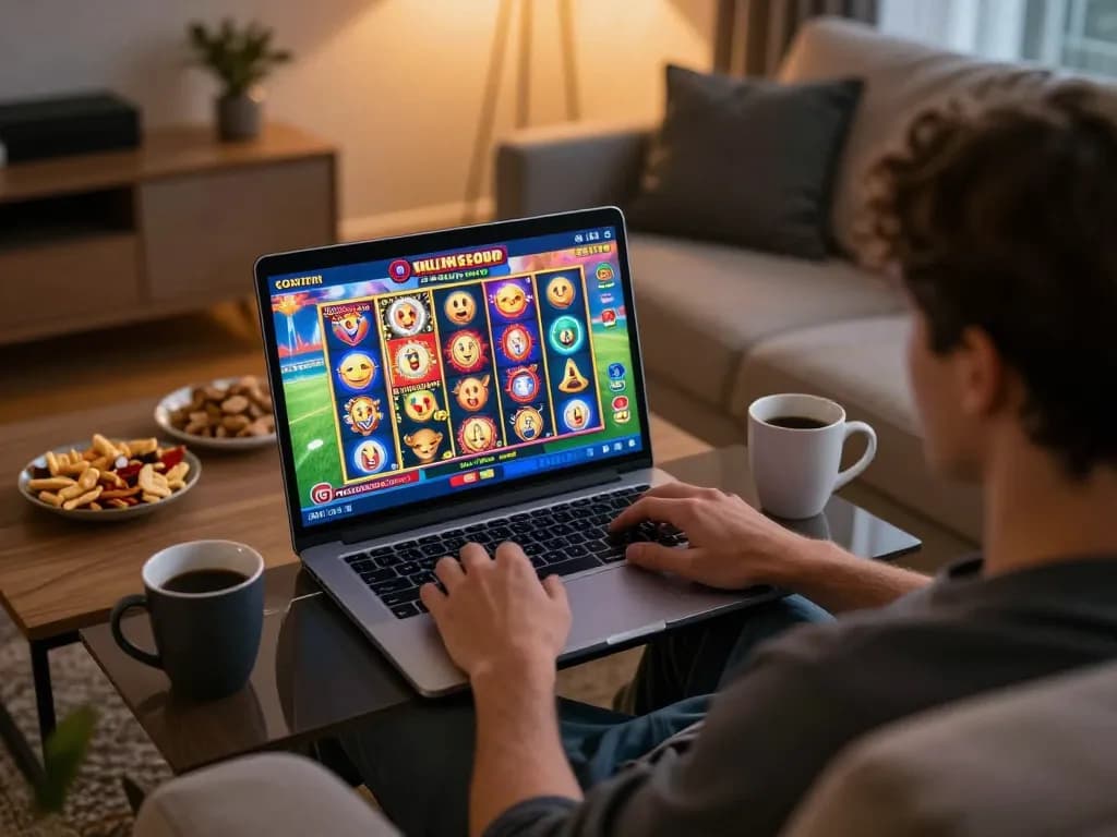 Pemain menang besar di permainan slot ondel4d sambil menikmati kenyamanan dan hiburan di rumah.