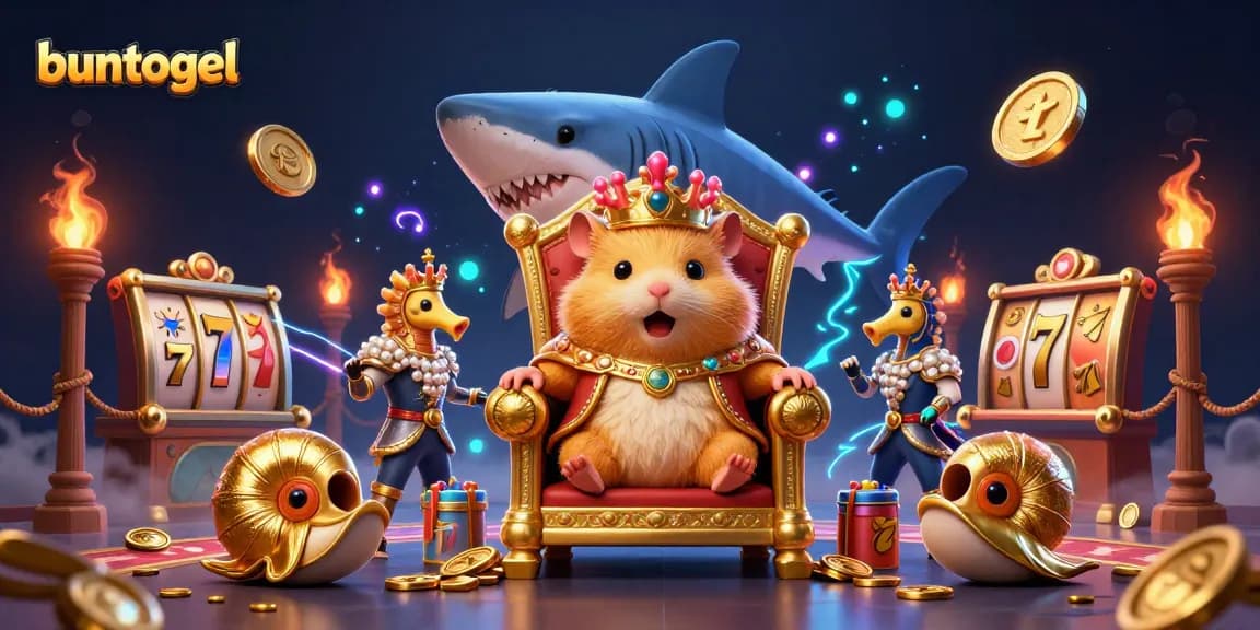 Experience the thrill with buntogel while playing slots and jackpot games surrounded by magical elements.