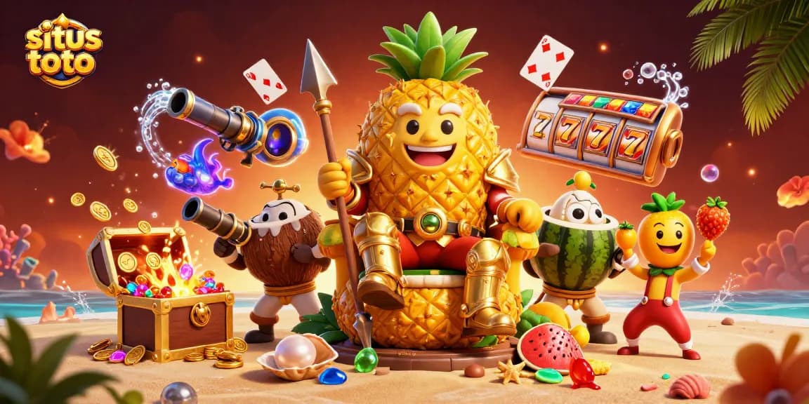 Menggunakan situs toto untuk meraih jackpot dengan banyak simbol permainan slot yang mengkilap.