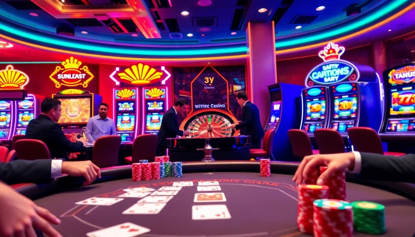Experience the excitement at https://lc88.supply/, where professional gamblers play cards and roulette in a luxurious casino.