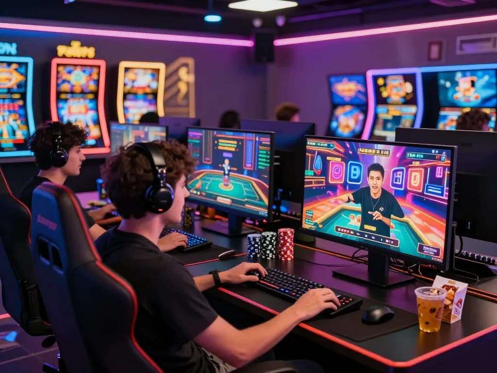 Exciting online gaming experience capturing players at https://swiftvibe.in.net/ in a vibrant virtual casino environment.