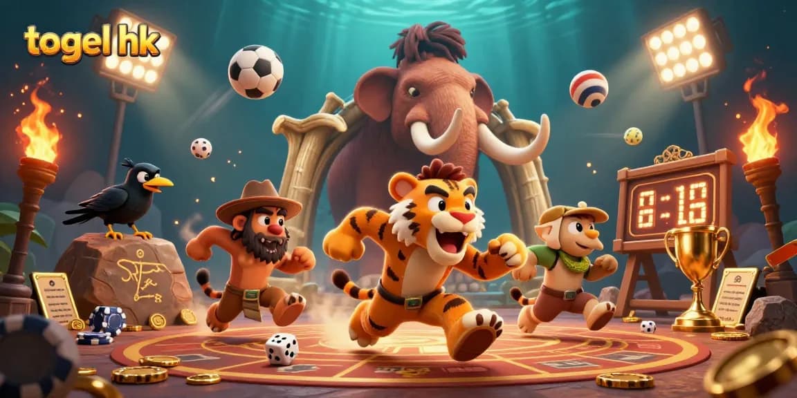 Experience thrilling togel hk action in a vibrant prehistoric casino filled with dynamic game elements.