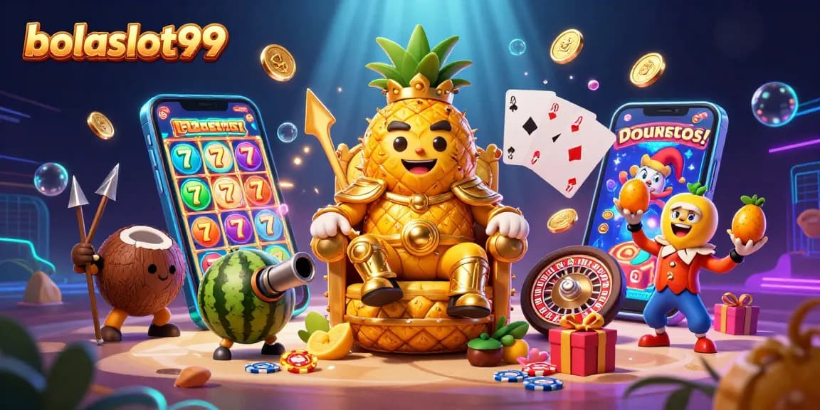Bolaslot99 offers gamers a vibrant slot experience with 3D characters and slot elements bursting with action.