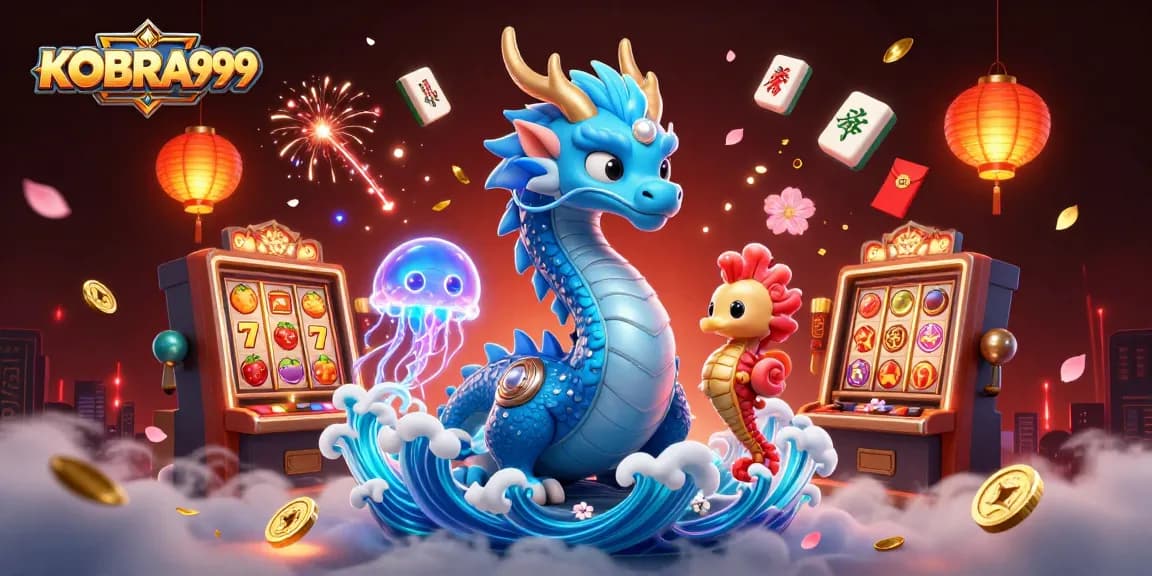 KOBRA999 offers thrilling casino adventures with vibrant dragons, knights, and enchanted elements.