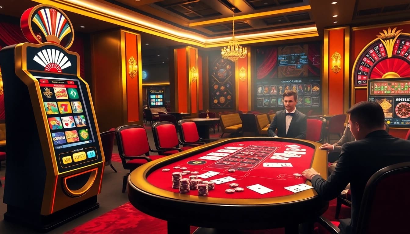 Experience the excitement of gambling at nohu90 with vibrant casino visuals and engaging gameplay.