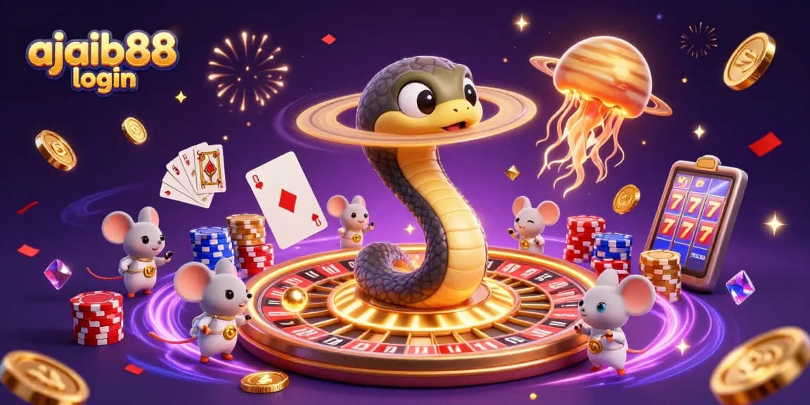Engage in thrilling gameplay with ajaib88 login and experience a vibrant online casino atmosphere.