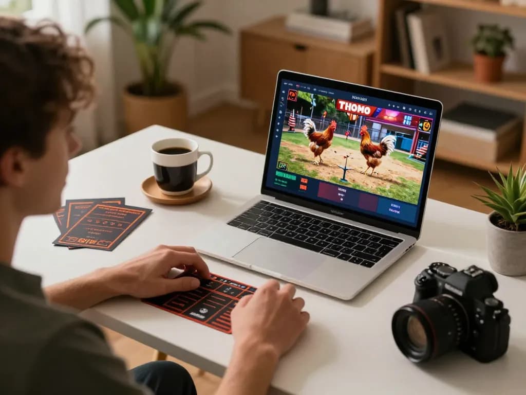 Xem những trận đá gà trực tiếp với tỷ lệ cược tốt hơn tại đá gà trực tuyến philippines từ một thiết lập thoải mái tại nhà