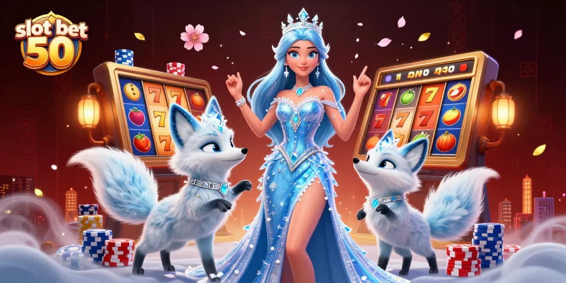 Experience thrilling gameplay with slot bet 50 in an engaging casino setting.