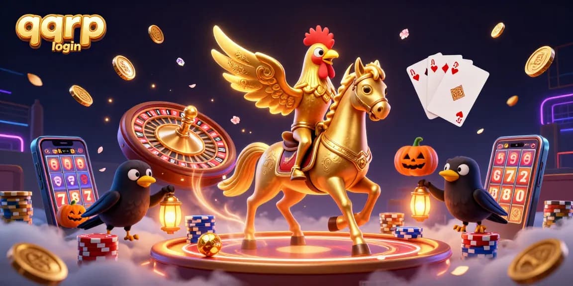 Experience the thrilling qqrp login at our magical casino with golden elements and dynamic gameplay.