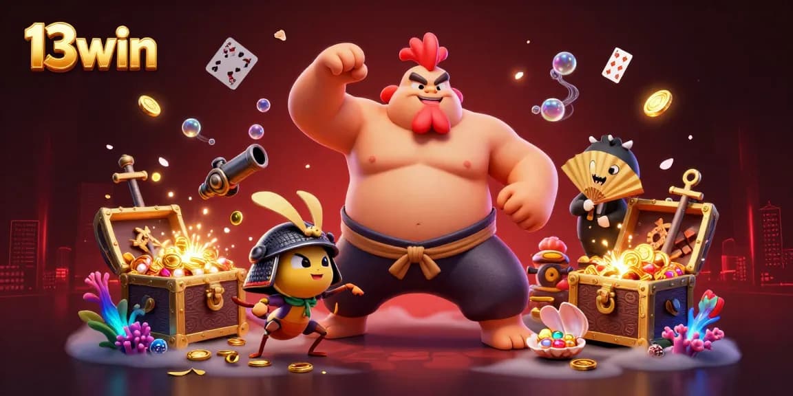 Engage with the thrilling 13win experience featuring powerful characters and dazzling treasure elements.