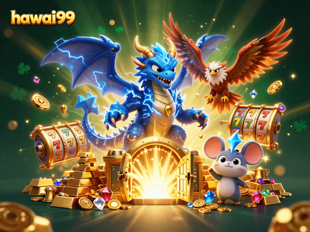 Experience the thrilling slots at hawai99 with exciting jackpots and vibrant gaming elements.