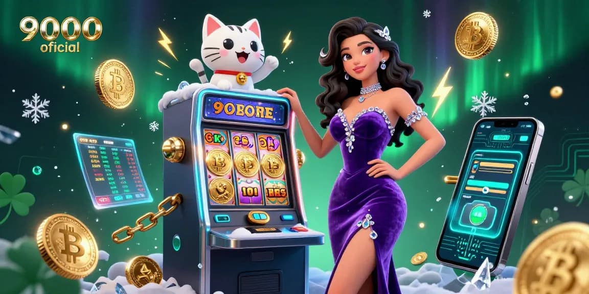 Experience thrilling jackpots with the stunning 9000 oficial casino illustration showcasing a glamorous setting.